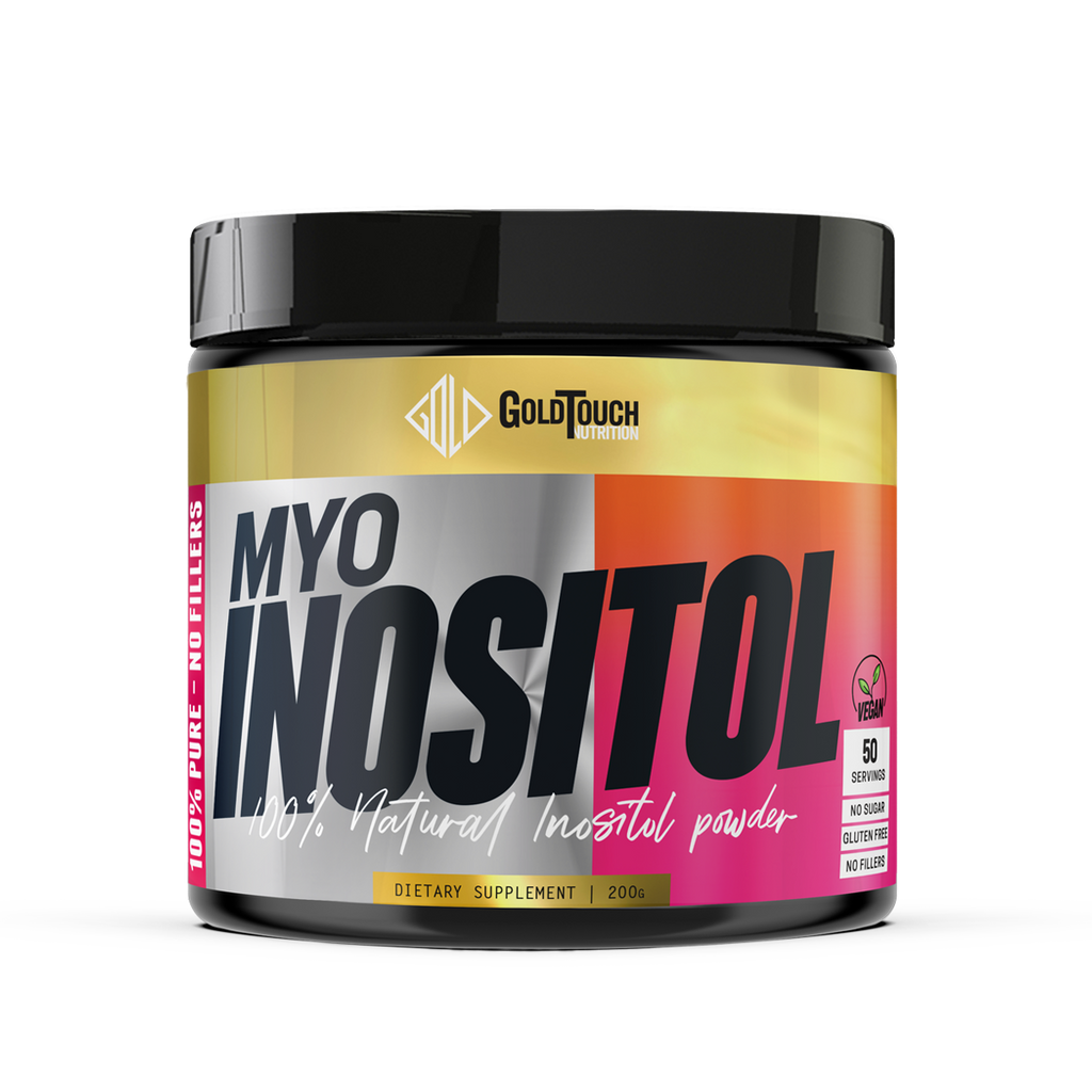 Myo-Inositol, 100% Pure Powder, No Fillers (200g) - GoldTouch Nutrition