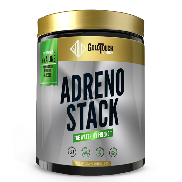 Adreno Stack (200g) Pre-Workout - GoldTouch Nutrition (Lemon)