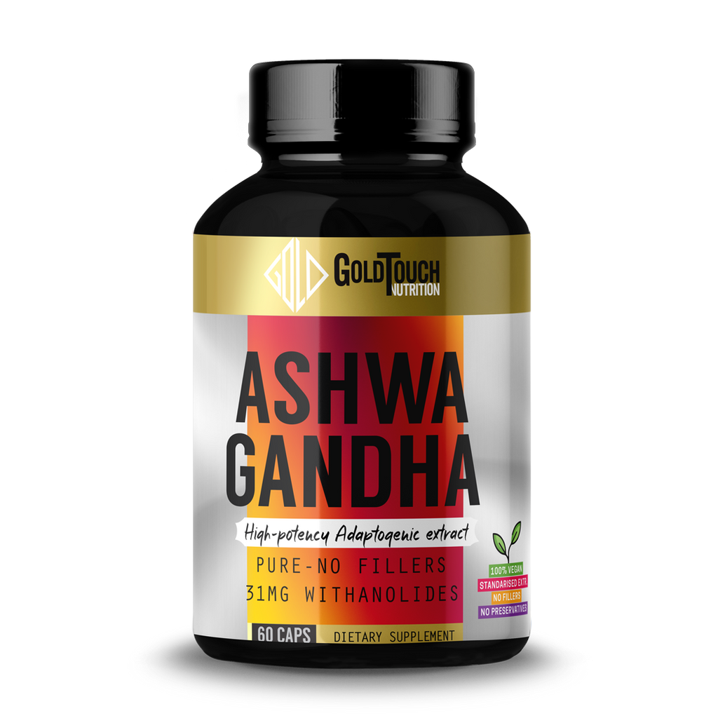 Ashwagandha (620mg) 60 caps - Gold Touch Nutrition