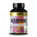 Berberine HCL (650mg/cap) No Fillers - 60 caps - Gold Touch Nutrition