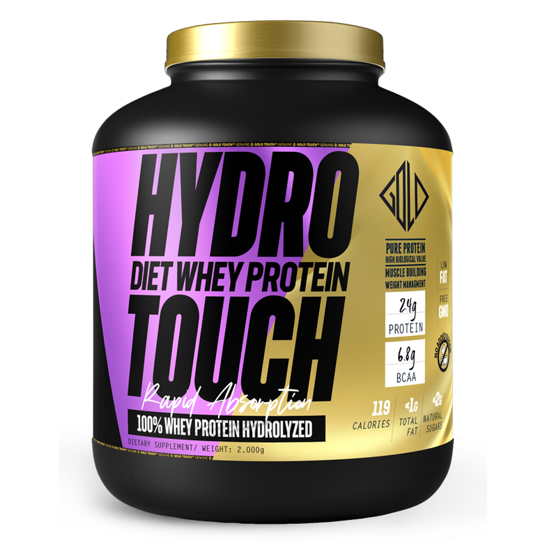 Hydro Touch Diet Whey Protein (2kg) Pure Protein - GoldTouch Nutrition (Milk Chocolate)