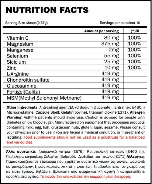 Joint Repair (30 caps) - GoldTouch Nutrition