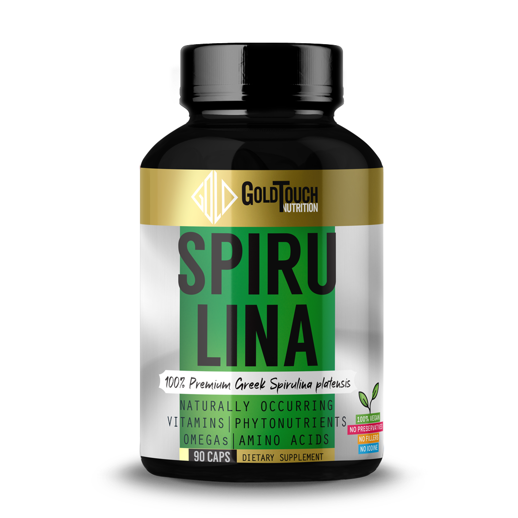 Spirulina (660mg) - 90 caps - Gold Touch Nutrition