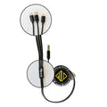 GOLDTOUCH Braided USB to Lightning / Type-C / Micro USB Cable Black 1m